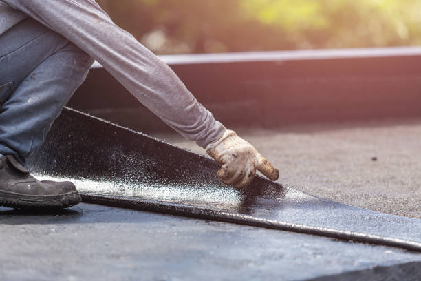 Professional Basement Waterproofing technician working in West Milton, PA